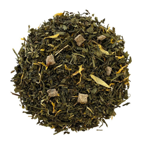 Thé Vert Citron Gingembre en vrac - Grossiste The Bio