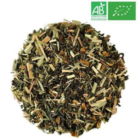 Fournisseur Thé Vert Citron Romarin Grossiste Thé Vert Bio