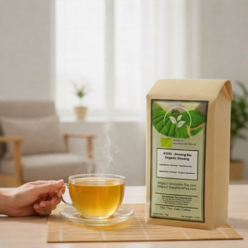 Ginseng Bio Grossiste Herboristerie Sachet 1kg