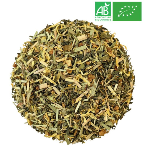 Fournisseur Thé Vert Citron Basilic Grossiste Thé Vert Bio