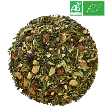 Thé Vert Citron Gingembre Grossiste Thé Vert Détox Bio