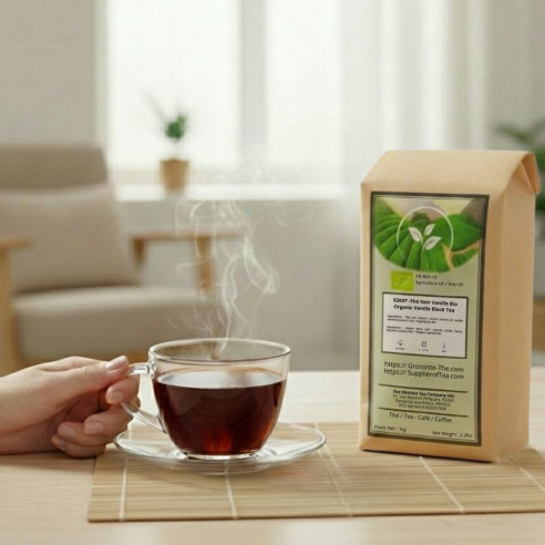 Thé Noir Vanille Grossiste Thé Noir Bio - Sachet 1kg