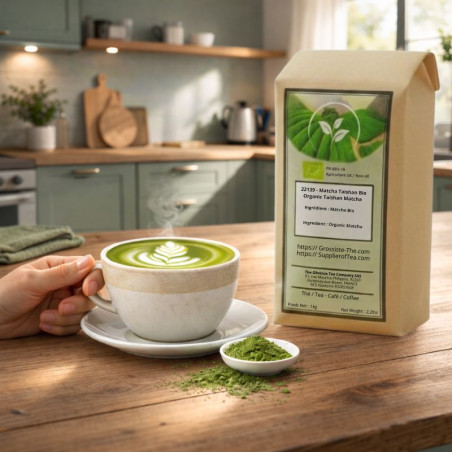 Matcha Bio Chine - Grossiste Thé Matcha - Sachet 1kg