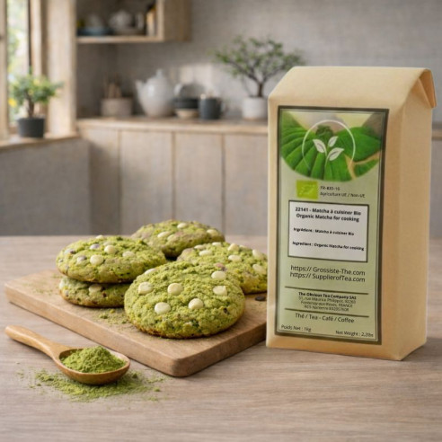 Matcha Cuisine Bio - Grossiste Chine - Sachet 1kg