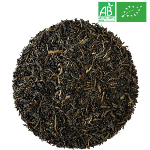 Mélange de Thé Vanille Jasmin Grossiste Thé Vert et Thé Noir Bio