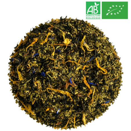 Thé Noir et Maté Citron Gingembre Grossiste Thé Noir et Maté Bio