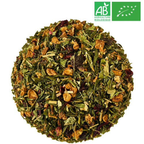 Thé Vert Agrumes Gingembre Bio - Grossiste Thé Vert Bio